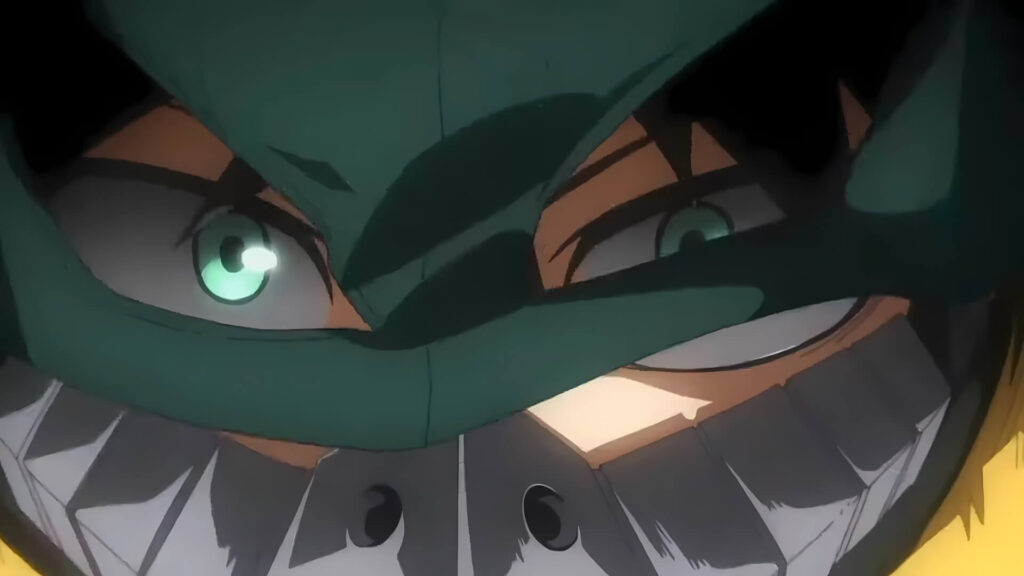 Deku with mask